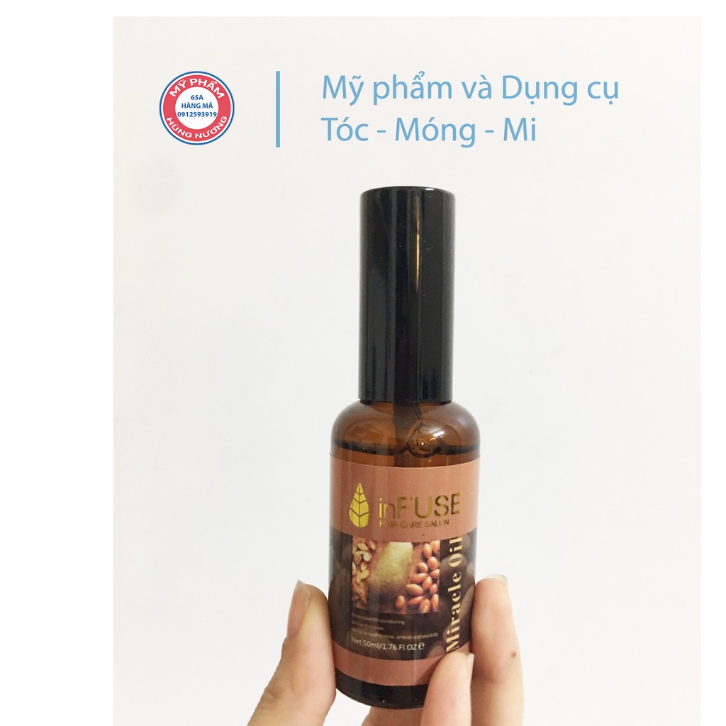 Dưỡng tóc MIRACLE OIL 50ml dạng tinh dầu