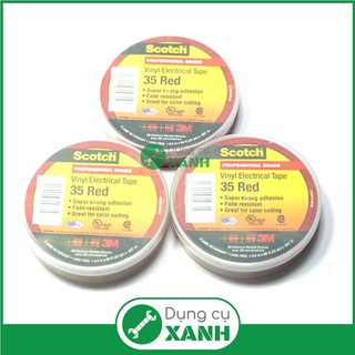 Băng dính điện 3M Scoth 35 chính hãng màu đỏ