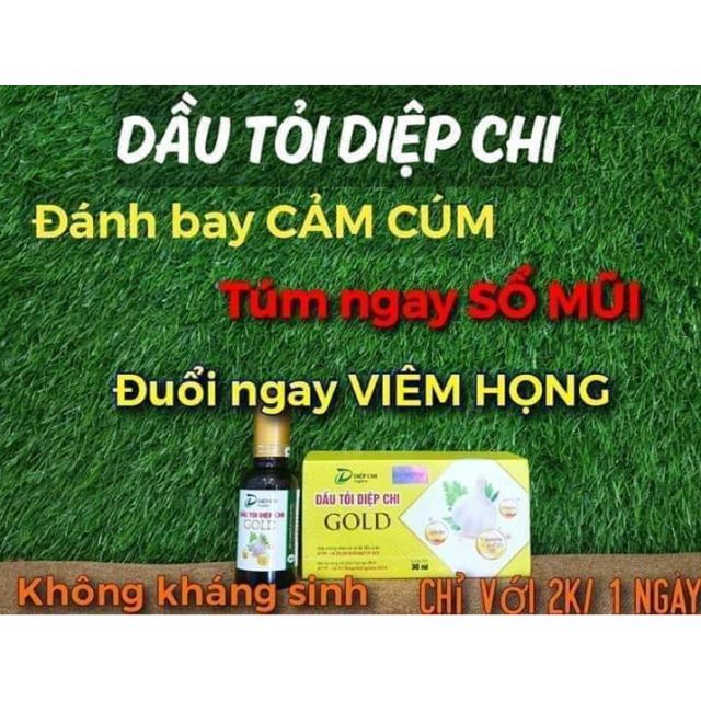 DẦU TỎI DIỆP CHI GOLD