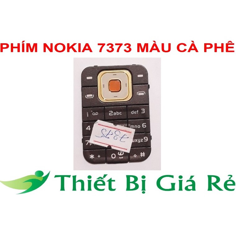 PHÍM NOKIA 7373 MÀU CÀ PHÊ