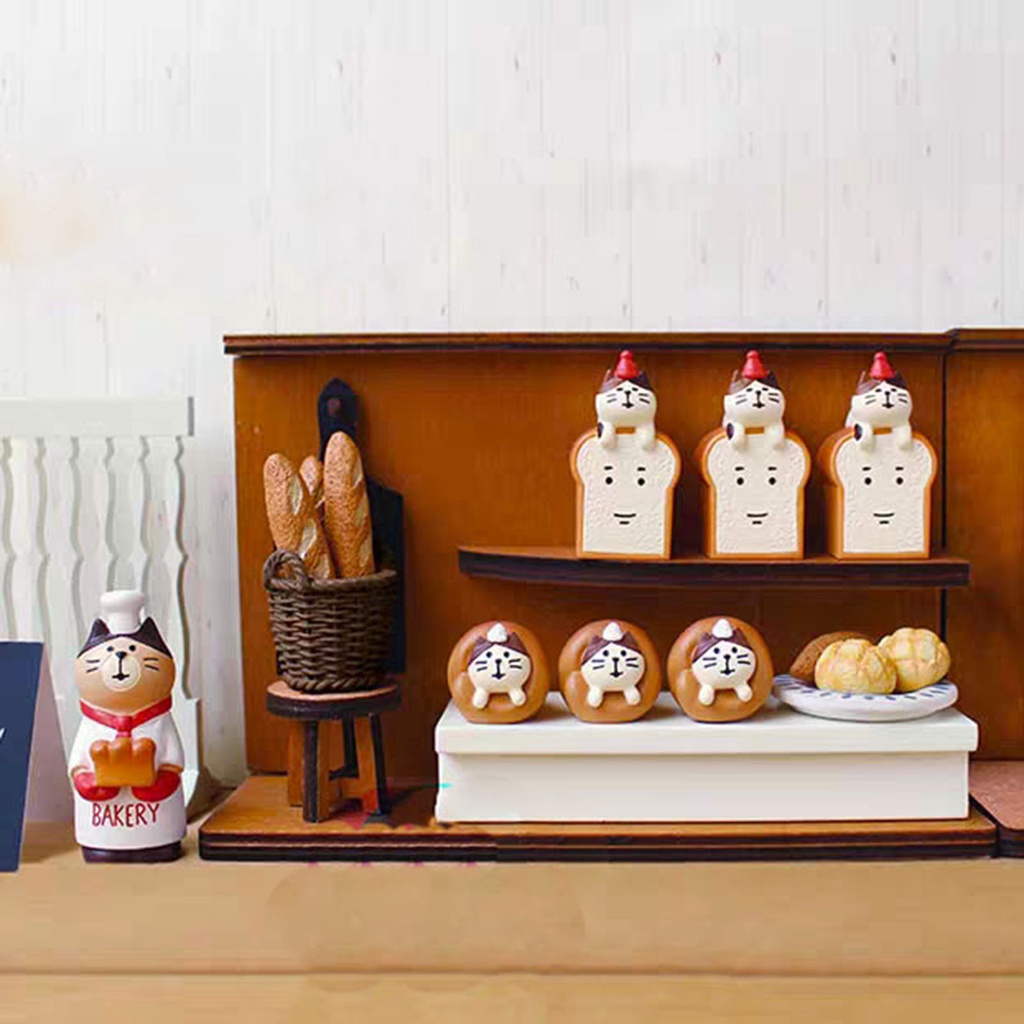 Vật trang trí hình thú vật bằng nhựa resin tinh tế cho trẻ nhỏ