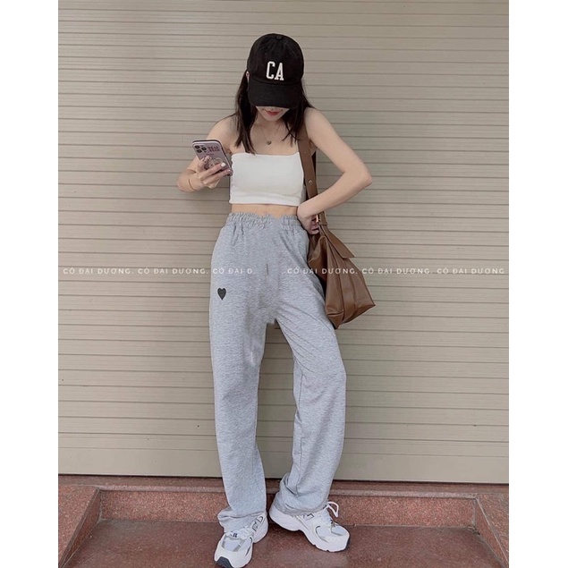 Quần bom logo trái tim có chốt H2Q788