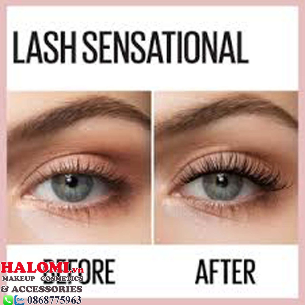 Mascara Maybelline Lash Sensational Dài & Tơi Mi New York Không Lem Không Trôi 10ml | WebRaoVat - webraovat.net.vn