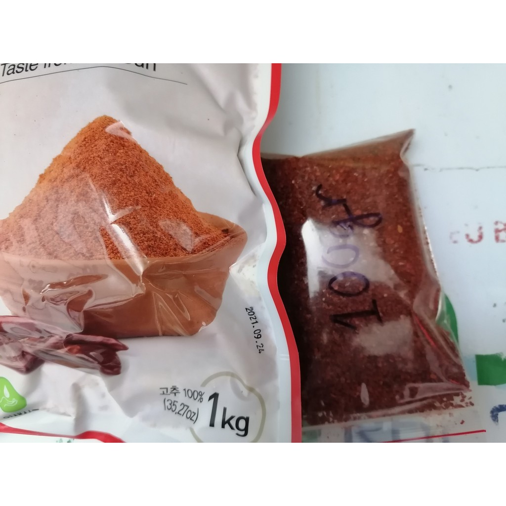 [Mã 77FMCGSALE1 giảm 10% đơn 250K] 100g Bột ớt Hàn Quốc HAE CHAM MAT (chiết lẻ) | BigBuy360 - bigbuy360.vn