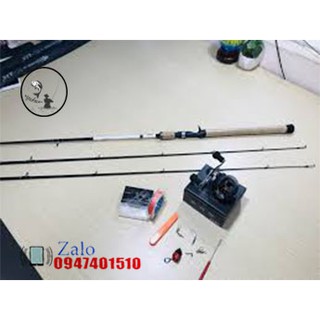 Bộ 45 Cần Câu Máy Ngang Lure Cá Lóc Multi Eagle - Combo Cần Câu Lure Multi Siêu Dẻo Và Máy Ngang Eagle