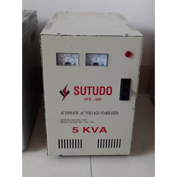 Ổn áp cũ 5kva sutudo dây đồng mới 95%