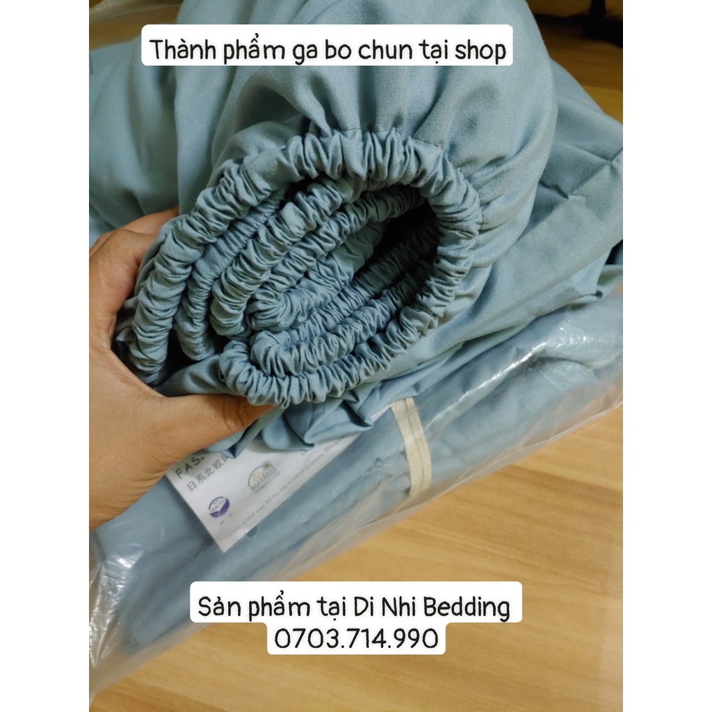 Set ga vỏ gối cotton tici phong cách hàn quốc vải mềm mịn, thoáng mát, không phai màu