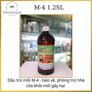 Dầu trừ mối, mọt M4 - Thuốc trừ mối