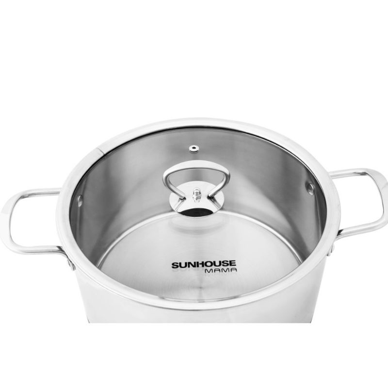 BỘ NỒI 5 ĐÁP SUNHOUSE MAMA MODE 784 ( DÙNG CHO MỌI LOẠI BẾP)