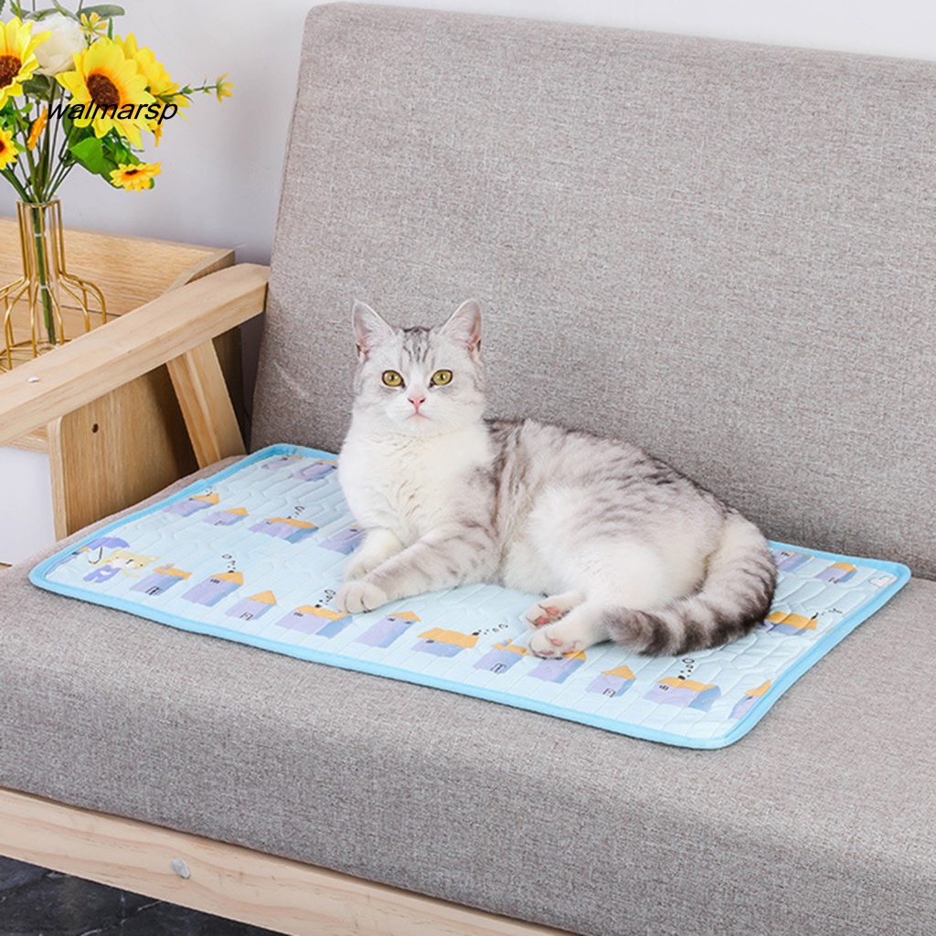 Thảm Lót Chuồng Thú Cưng Mỏng Làm Mát Mùa Hè Thoải Mái