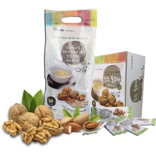 Bột óc chó Ligaro Walnut & Job's tears tea túi 50 gói