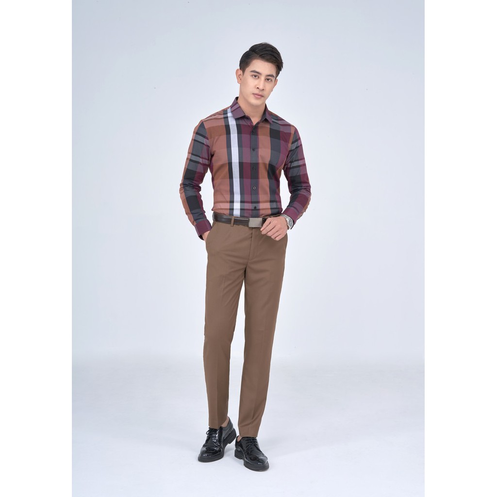 Áo sơ mi nam dài tay dáng Slim Fit DGCs - WASD2012M-S