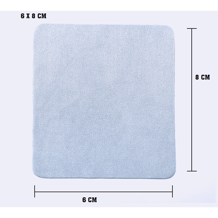 Khăn lau kính lau mắt kính cận râm thời trang HAHA  đa năng chuyên dụng vải lụa da lộn sợi nhỏ làm sạch đánh bóng bề mặt