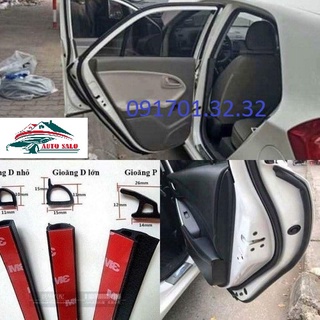 Roan cao su cách âm chống ồn ô tô roan chữ D, Chữ P