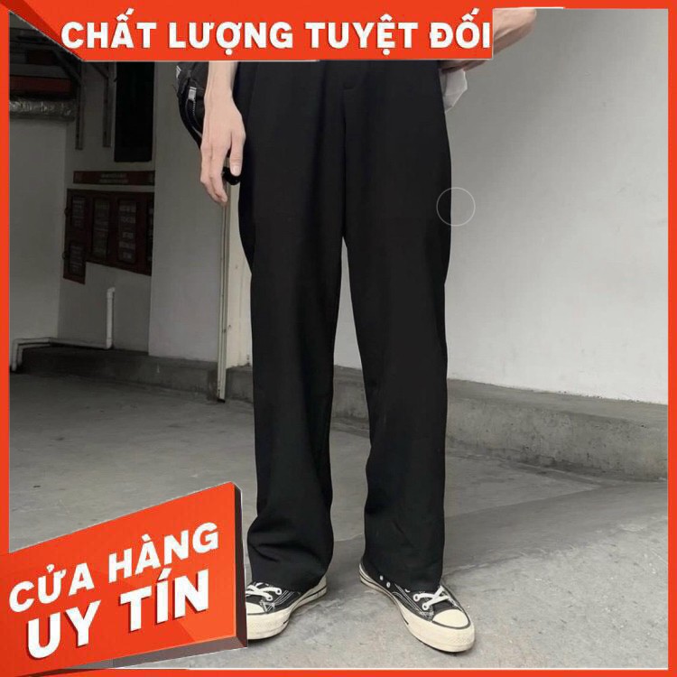 HÀNG CAO CẤP -  Quần baggy vải ống rộng nam-chất lượng cao-lỗi 1 đổi 1+ảnh thật video thật  - Hàng Cao Cấp