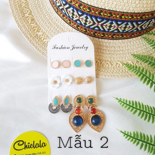 Set Bông Tai Boho Chiclala HT3066