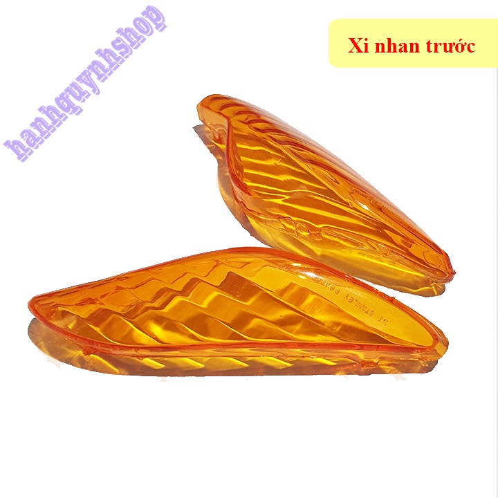 Nắp đèn xi nhan trước sau Wave 110 màu vàng đời từ 2017 đến nay