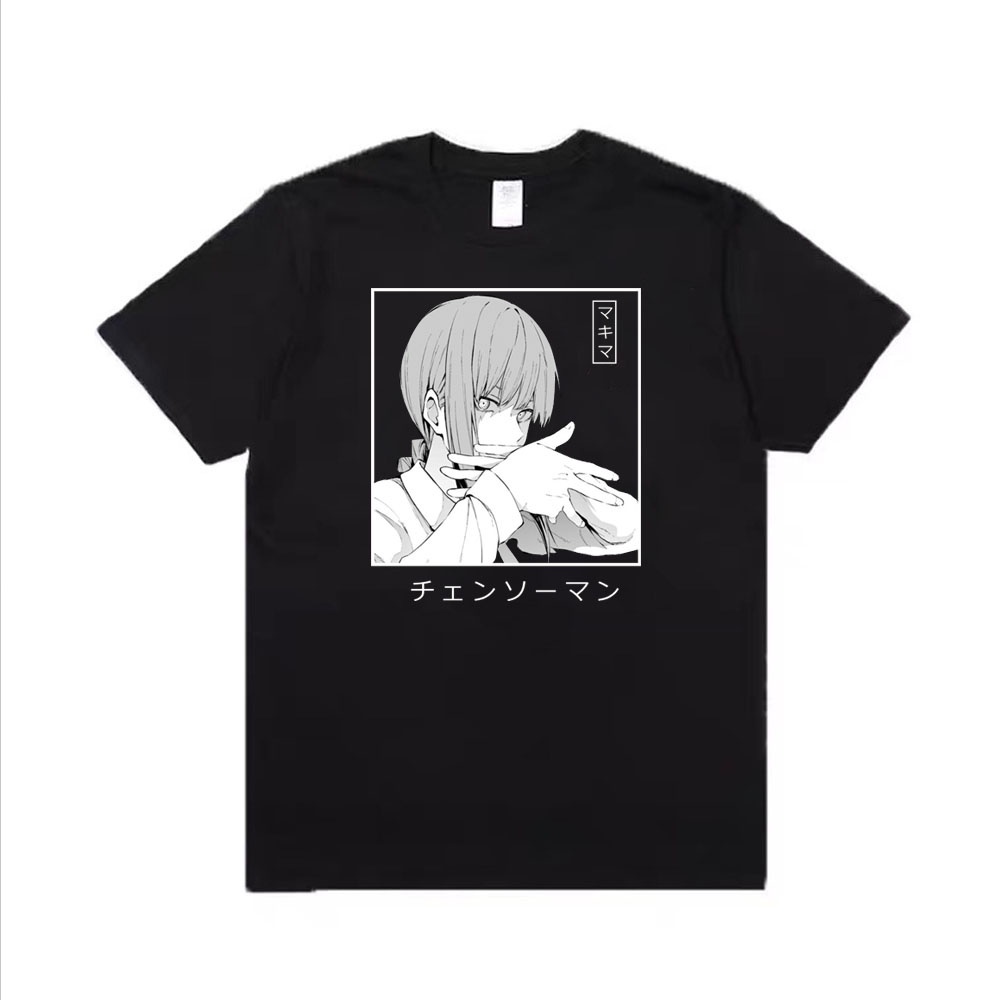 NEW🔥 Áo Phông Anime Chainsaw Man Makima mẫu mới cực chât