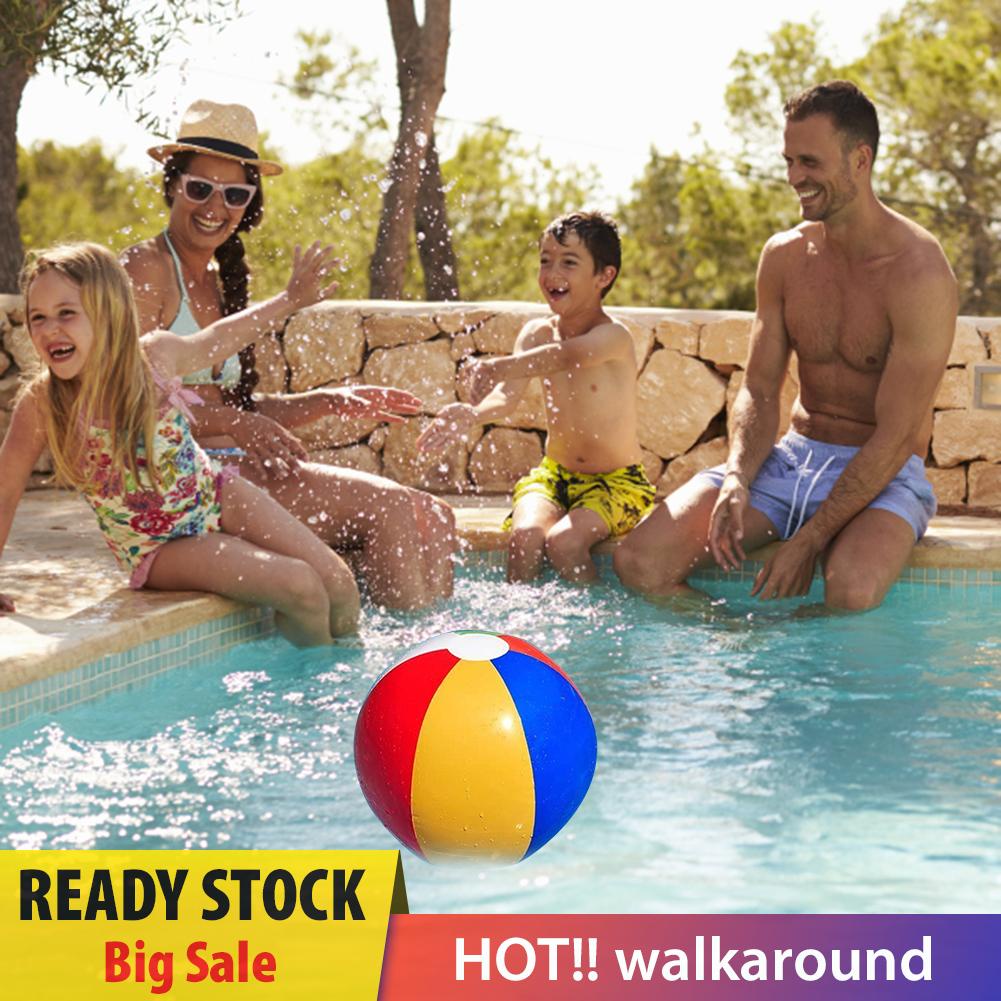 walkaround 12pcs Inflatable Beach Ball Swimming Pool Play Water Party Game Sports Toy