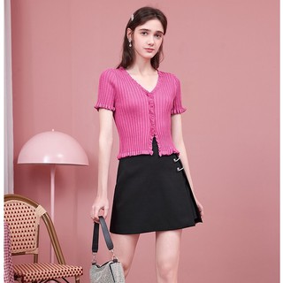 Chân Váy Tennis Xếp Ly Lưng Cao Phong Cách Hàn Quốc M859