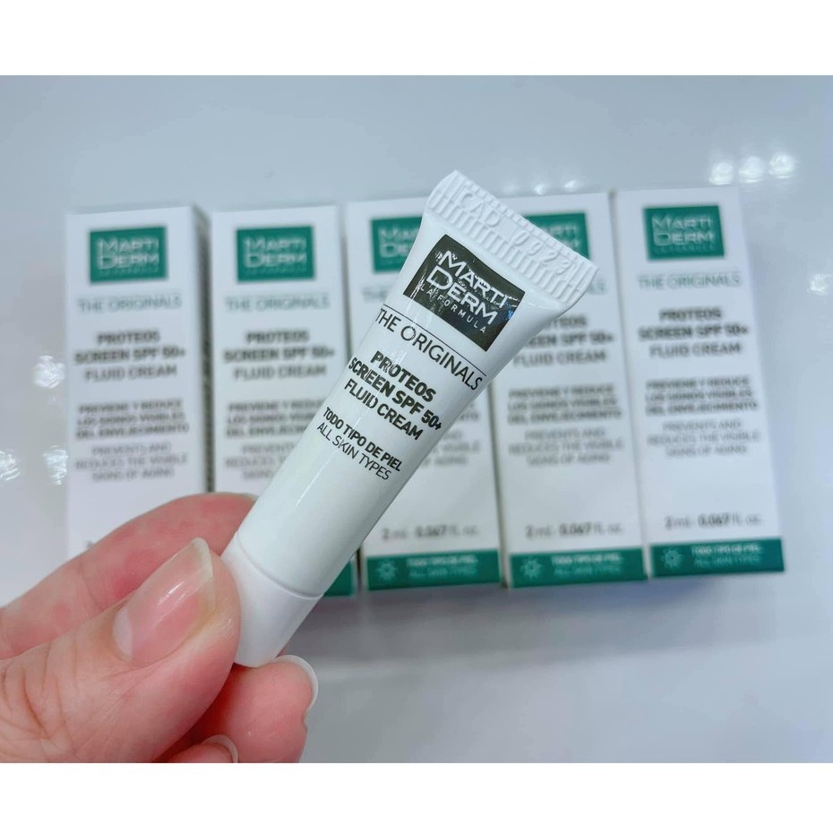 Kem chống nắng MARTIDERM Proteos Screen SPF 50 Fluid Cream