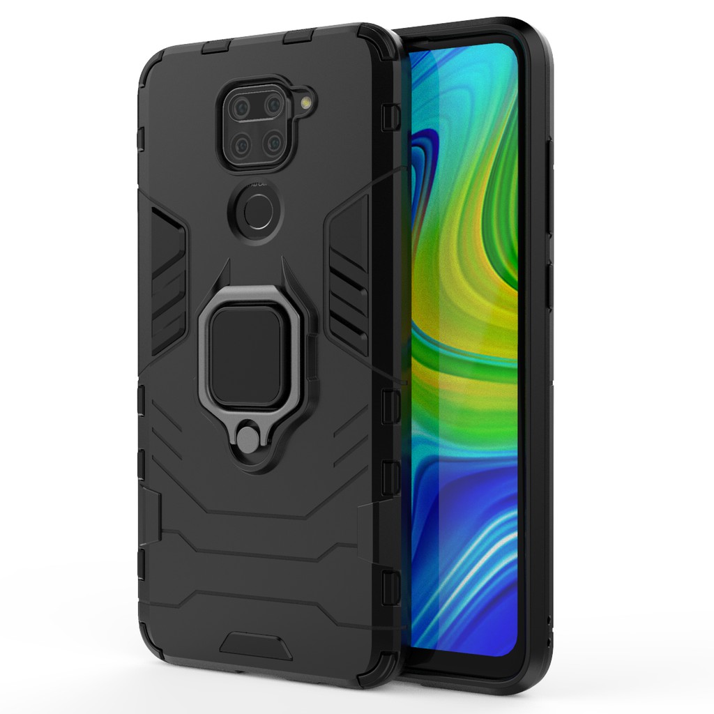 Ốp lưng Redmi Note 9 / Redmi 10X 4G / Note 10 / Note 11 / 11s / Note 12 Iron Man Iring chống sốc chống va đập mạnh