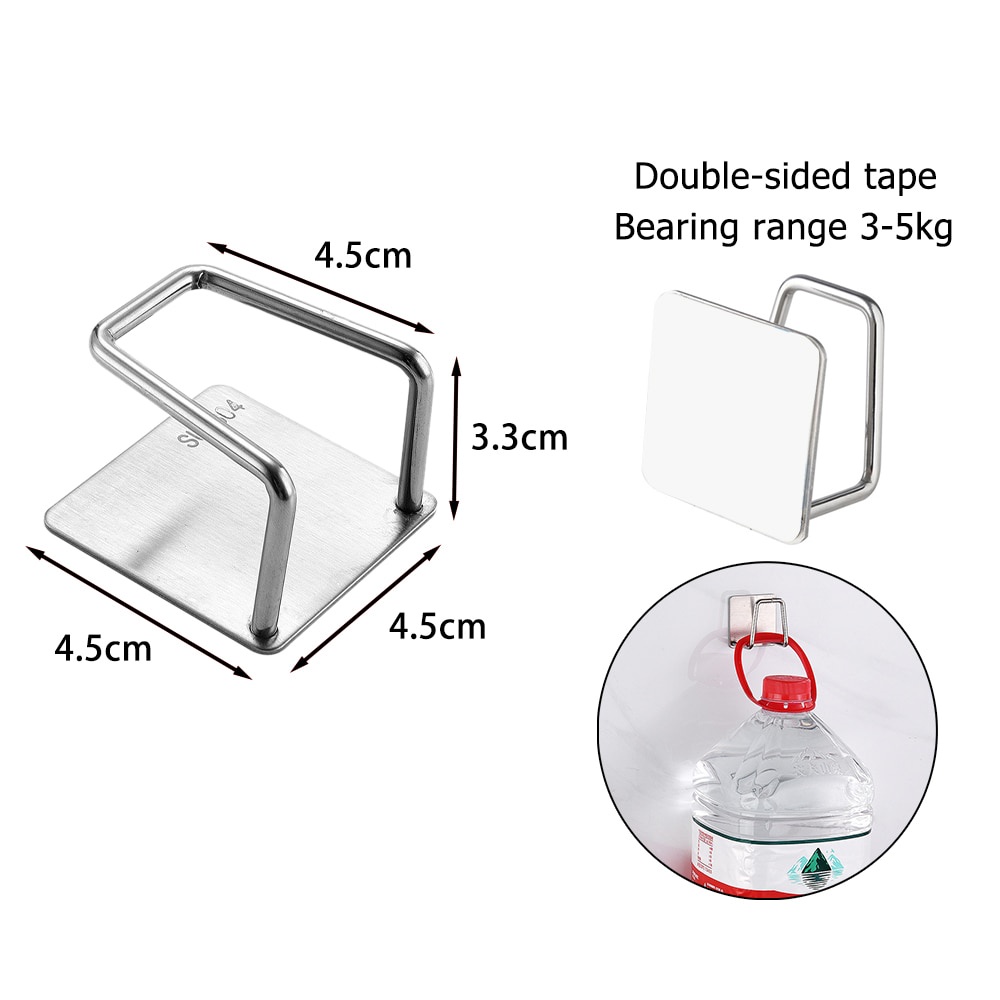 Giá Đỡ Bọt Biển Bằng Thép Không Gỉ Gắn Bồn Rửa Nhà Bếp Tiện Lợi