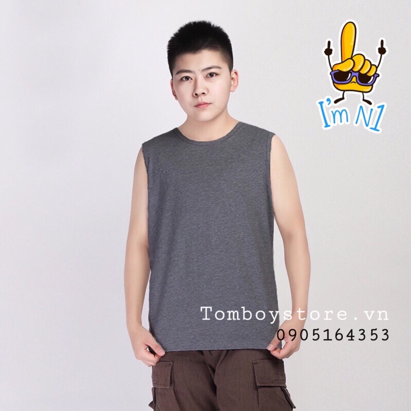 Áo Thun Tanktop Tomboy Chất Lượng Cao