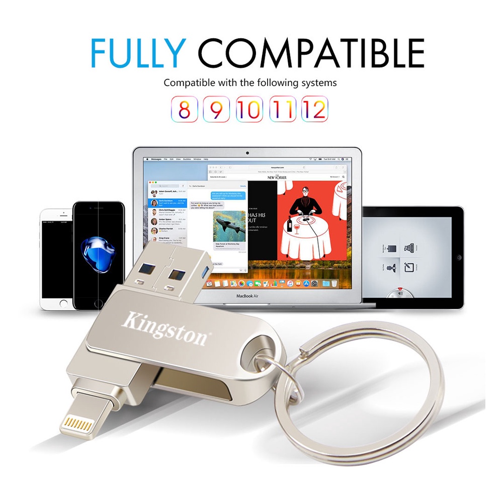 Usb 512gb Otg 2 trong 1 cho iPhone chất lượng cao | BigBuy360 - bigbuy360.vn