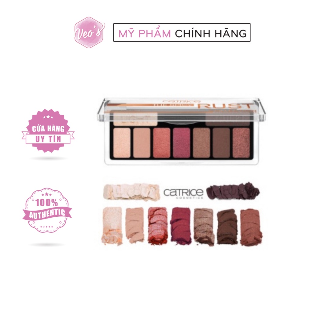 Bảng phấn mắt Catrice The Spicy Rust Collection Eyeshadow Palette (Date:12/5/2022)