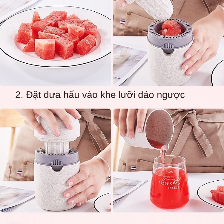 máy ép trái cây bằng tay cam gia dụng cốc tách nước chanh mini Juice Cup