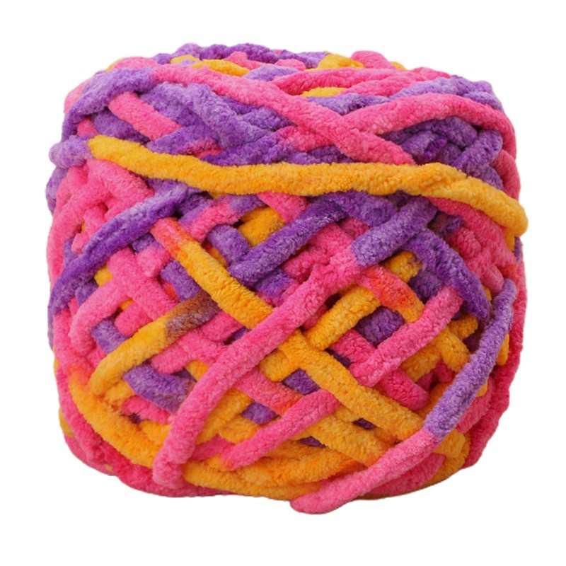 Cuộn len sợi to mềm 100g nhiều màu