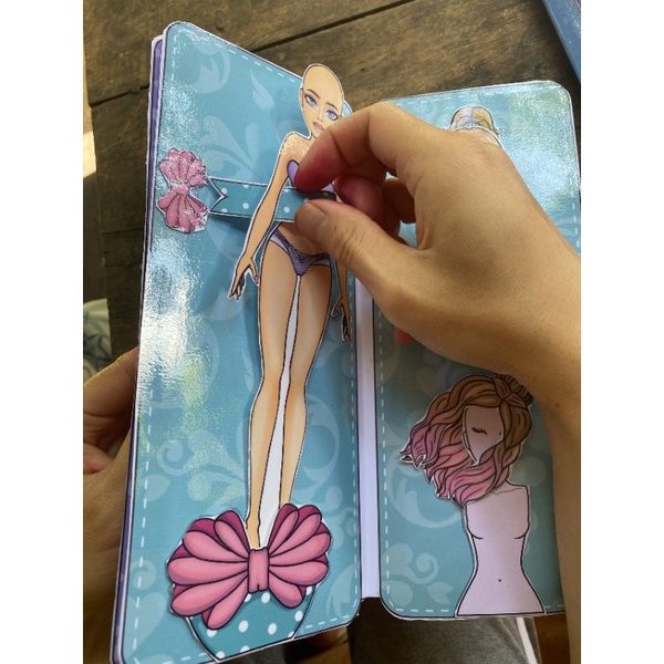 TỦ QUẦN ÁO BÚP BÊ GIẤY 3