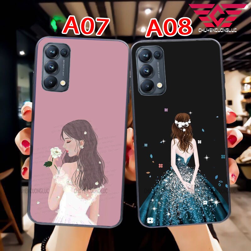 [HOT] ỐP LƯNG OPPO RENO 5/ RENO 4/ RENO 3/ RENO 2F/ A93 BẰNG KÍNH IN HÌNH CÔ GÁI SIÊU DỄ THƯƠNG