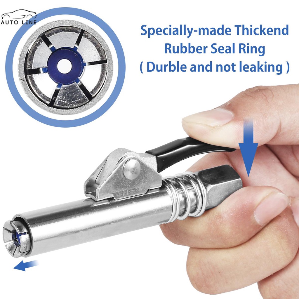 Đầu Nối Dầu Mỡ Bằng Thép Không Gỉ NPTI / 8 10000 PSI SHOPCYC3034