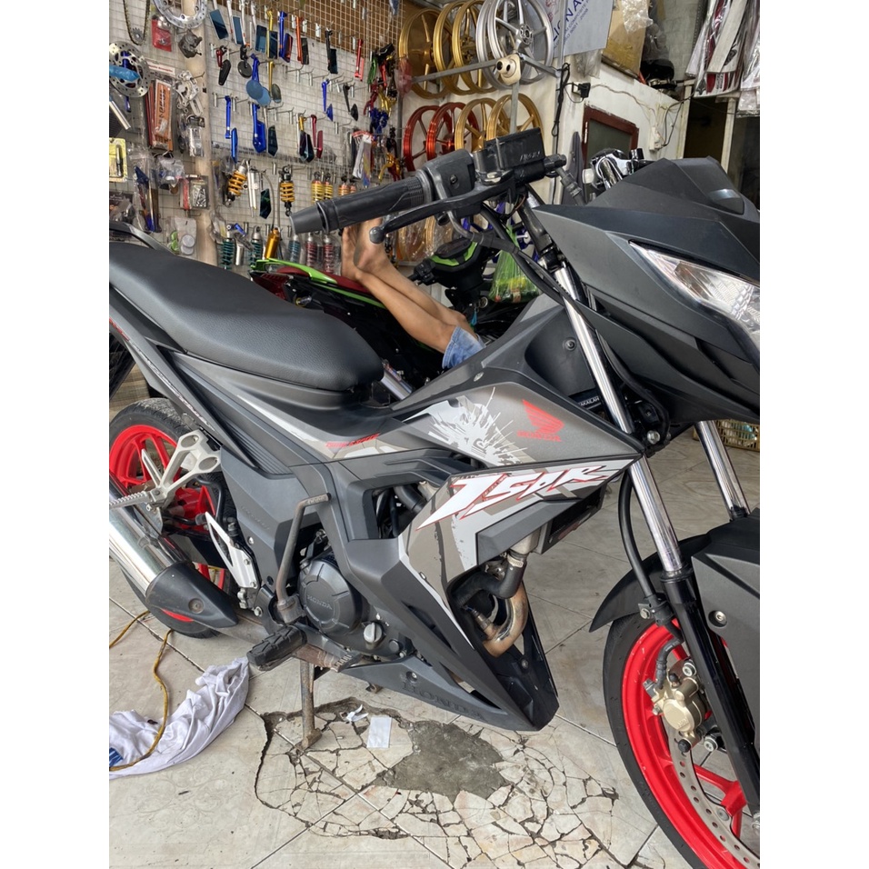 Tem Rời Sonic mẫu zin 2019 màu đen xám trắng đỏ