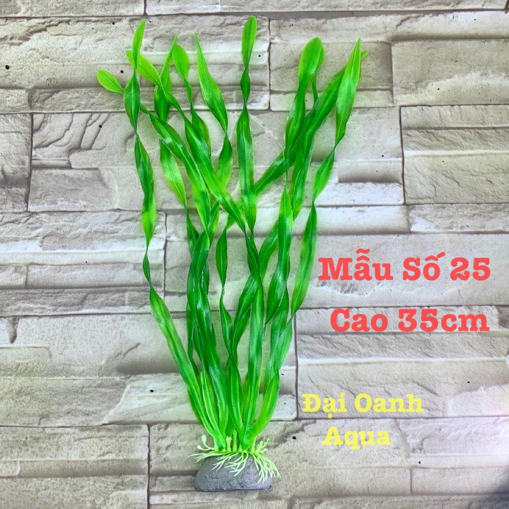 Cây Nhựa Thủy Sinh Trang Trí Bể Cá Cảnh - Cây Cảnh Thủy Sinh Giả Trang Trí Bể Cá