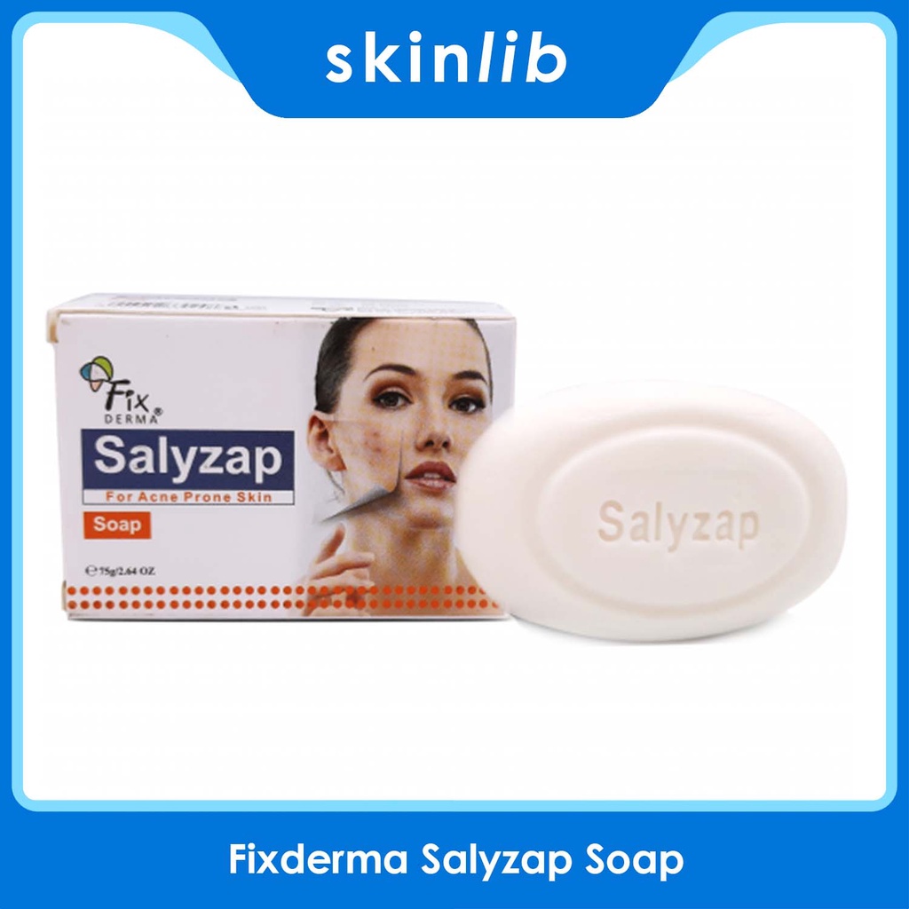 ✅[Chính Hãng Fixderma] Xà Phòng Giảm Mụn Mờ Thâm Nám Fixderma Salyzap Soap