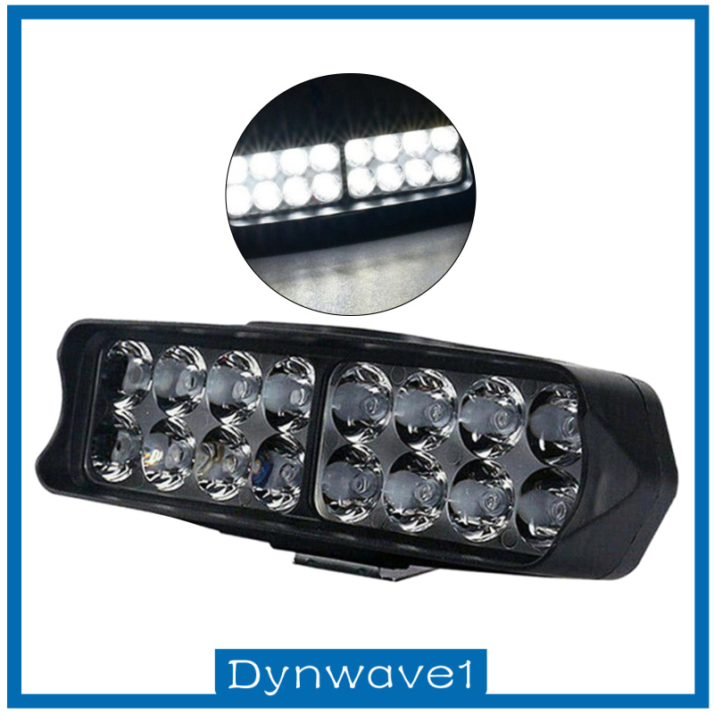 [DYNWAVE1]12 LED Universal Motorcycle Spot Light Headlight Headlamp Driving Light