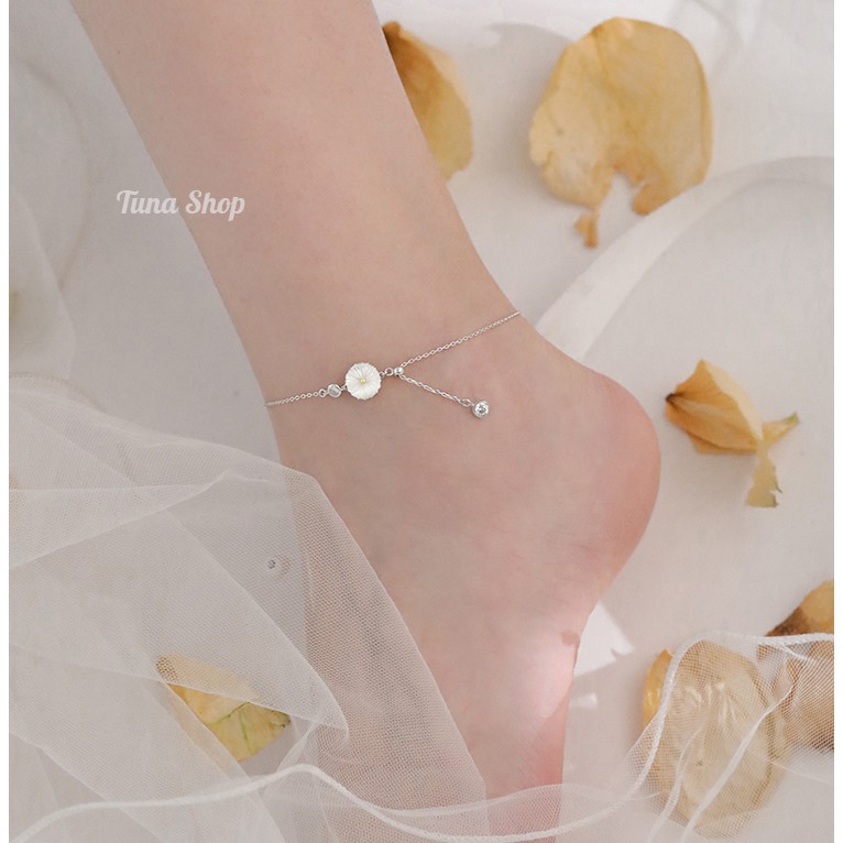 [HÀNG CÓ SẴN] _ Lắc chân Bạc 925 cao cấp _ TUNA SHOP Trang sức bạc | BigBuy360 - bigbuy360.vn