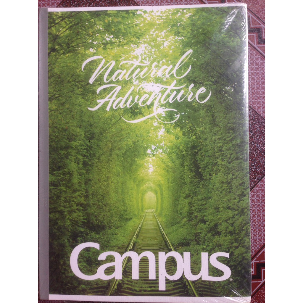 [Mã LIFEBOOK2 giảm 10% đơn 0Đ] 01 quyển Vở kẻ ngang Campus ADVENTURE 120 trang - BAVT120