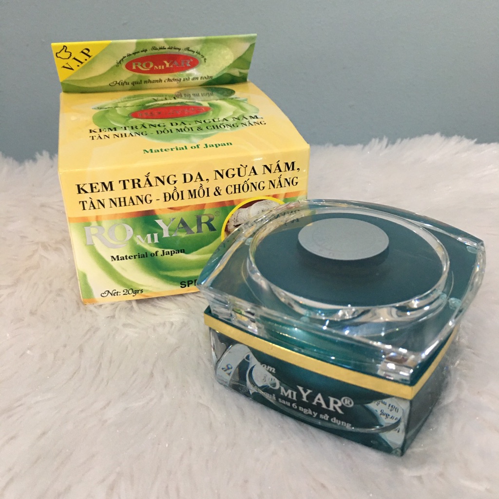 Kem trắng da, ngừa nám, tàn nhang ROMIYAR