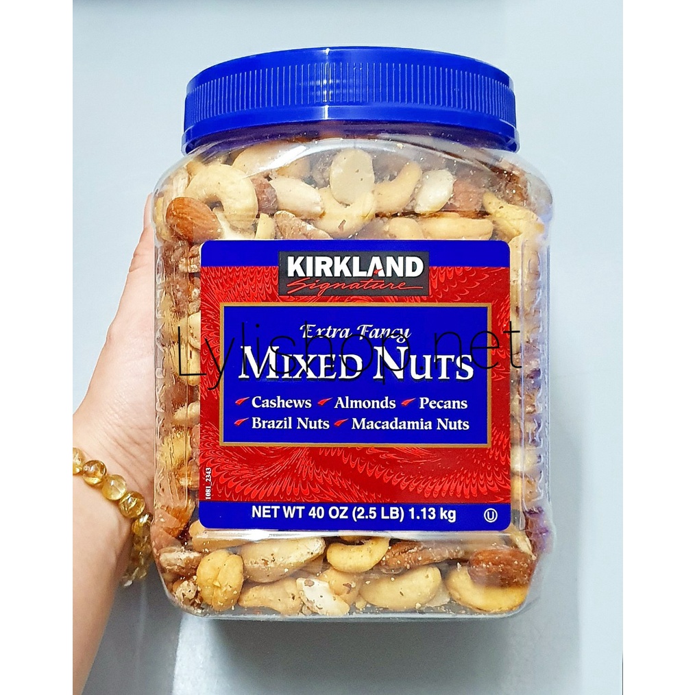 thanh lý hạt dinh dưỡng tổng hợp mixed nuts kirkland Của Mỹ hủ 1,13kg thơm ngon, bổ dưỡng