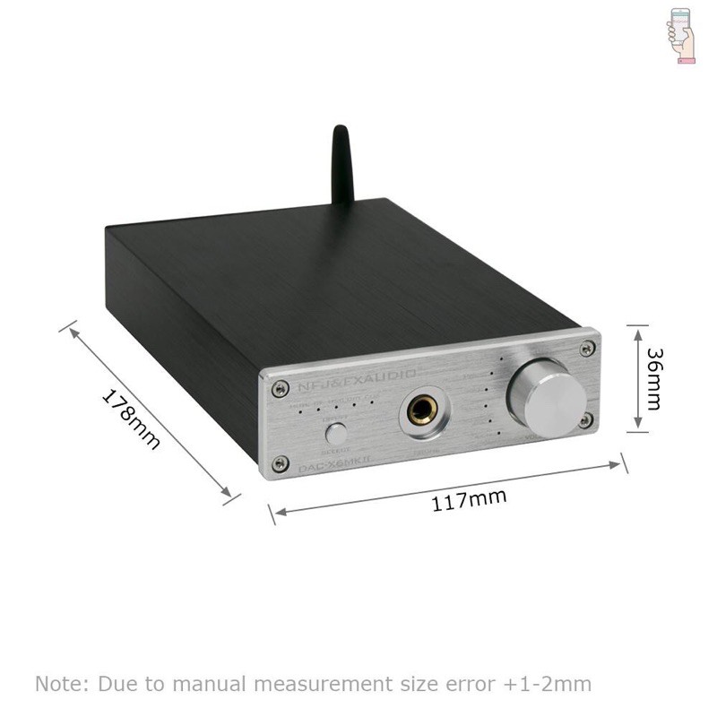 GIẢI MÃ DAC X6 MKII - BẢN NÂNG CẤP DAC X6.