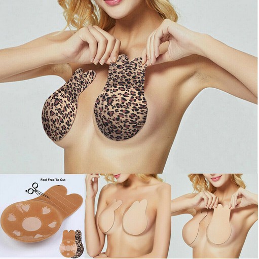 ELEN-Women Invisible Bra Tape Strapless Adhesive Sticky Bra Push Up Breast Sticker