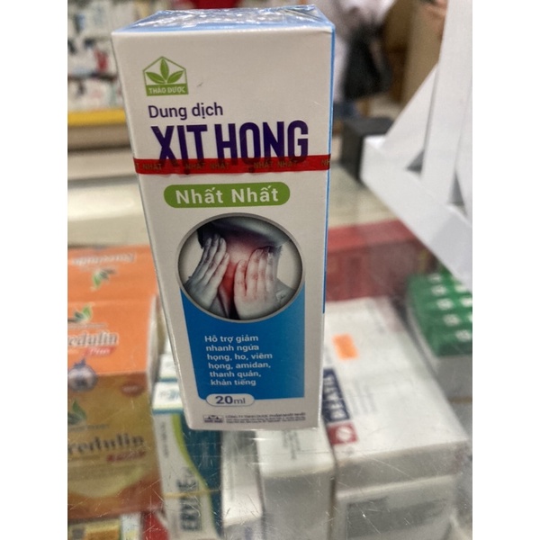 xịt họng nhất nhất