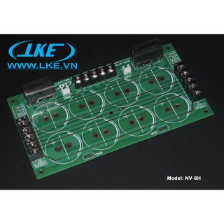 mạch nguồn 8 tụ nối tiêp LKE fip thủy tinh 2 lớp