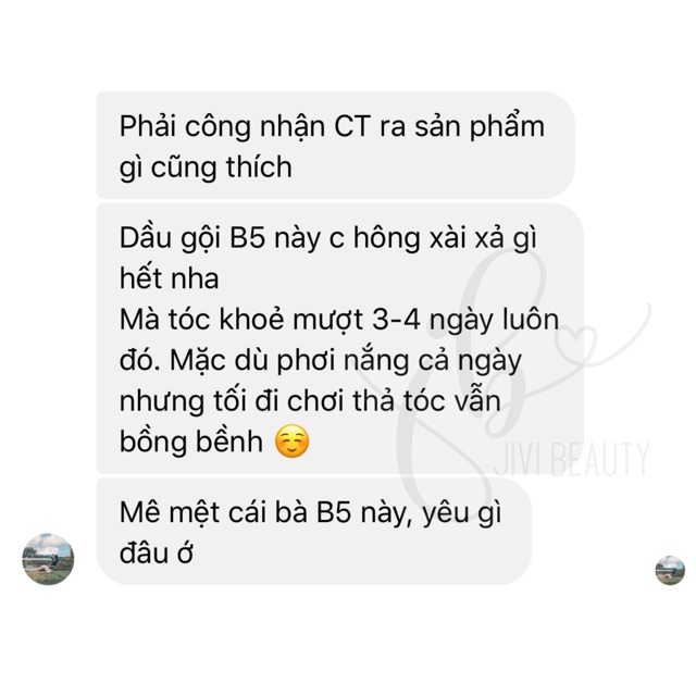 DẦU GỘI VITAMIN B5