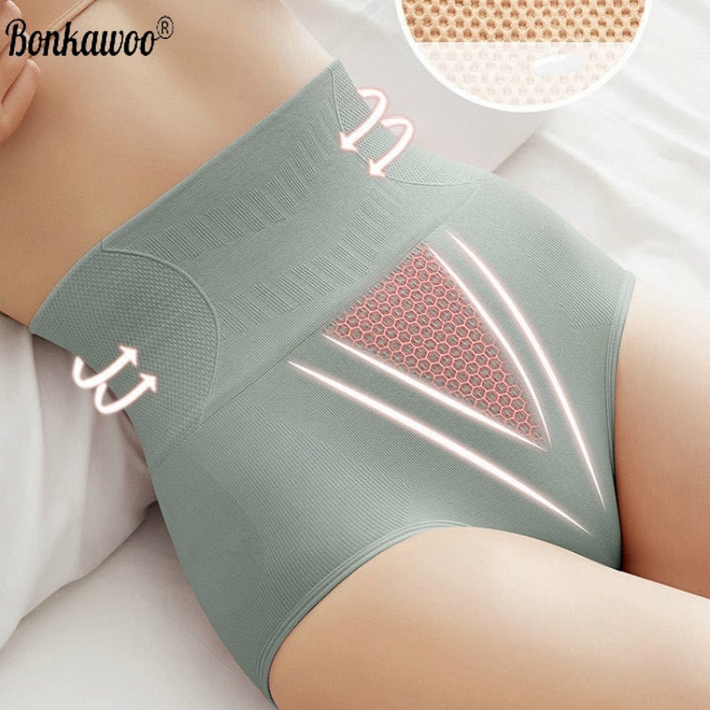 Quần Lót Định Hình Nâng Mông Lưng Cao Không Đường May