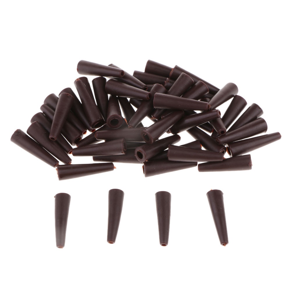 Set 50 Ống Cao Su Gắn Đuôi Cá Chép 20mm